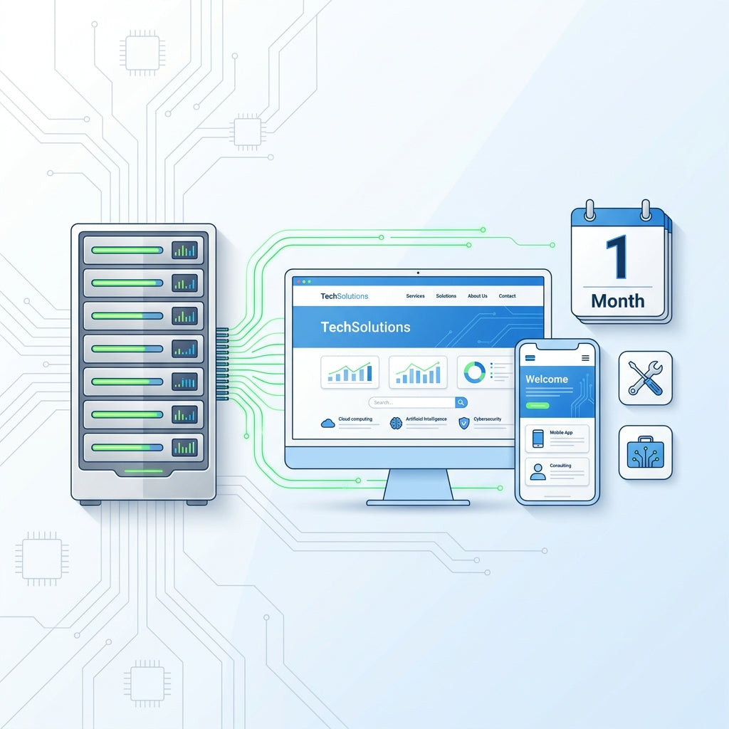 Hosting & Website Maintenance – 1 Month